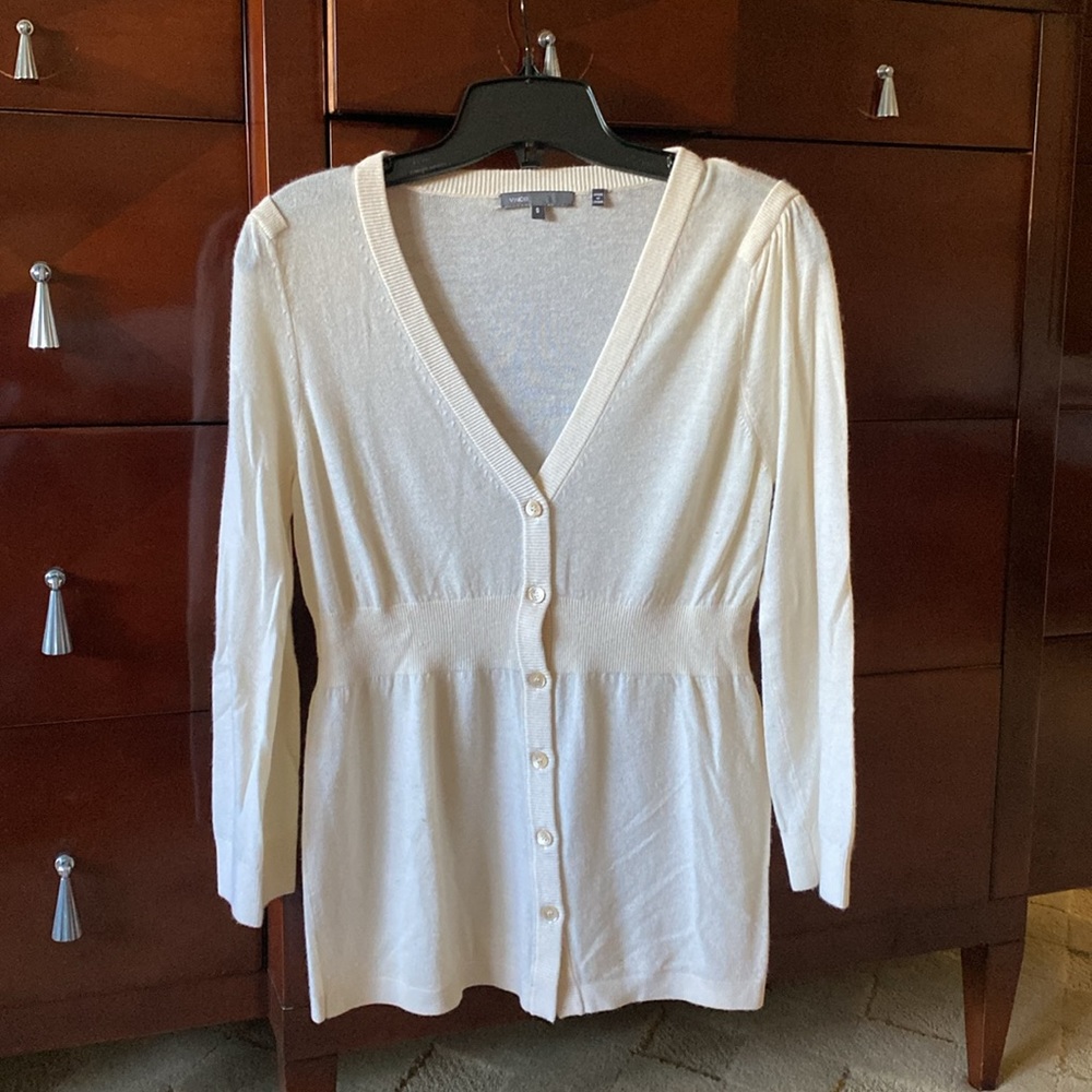 Vince cashmere V-neck cardigan
